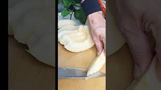 Cutting amp Slicing Melon cuttingskils slicing fruit melon [upl. by Ellehcyar]