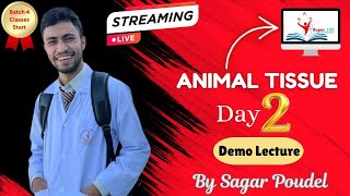 Animal tissue 1  DEMO LECTURE  SUPER 100  Zoology  NEW ADMISSION  JOIN [upl. by Natassia444]