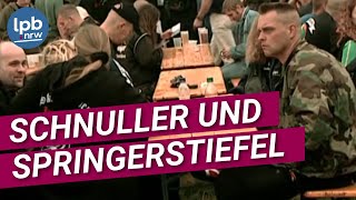 Rechtsextremismus heute Zwischen Schnuller und Springerstiefel [upl. by Ahsemot]