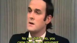 Argument Clinic  Monty Python  English Subtitles [upl. by Essyla636]