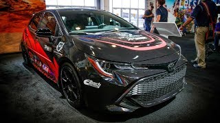 Сustom Corolla Hatchbacks at SEMA 2018 [upl. by Velleman]