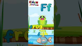 The Letter F  F song  Alphabet Song  Kidzstation Shorts [upl. by Ainslee]