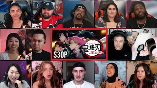 Demon Slayer Season 3 Opening 4 Reaction Mashup  Kimetsu no Yaiba  鬼滅の刃 「Kizuna No Kiseki」MV [upl. by Nylegna267]