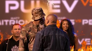 Shannon Briggs Face Off Rampage Jackson Highlights [upl. by Roybn]