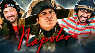 NAPOLEON 2023 MOVIE REACTION FIRST TIME WATCHING Joaquin Phoenix  Full Movie Review [upl. by Arbuckle]