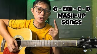 G  Em  C  D MashUp Songs [upl. by Arika]