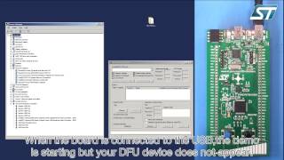 Getting started with STM32 builtin USB DFU Bootloader [upl. by Llennehc481]