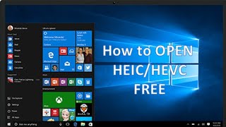 How to open HEIC amp HEVC in Windows 1011 for FREE legally [upl. by Yuille]