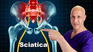 Relieve Sciatica Low Back Pain amp PInched Nerve  Dr Mandell [upl. by Yleek]