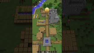 No Way Everyone was Scared in Minecraft Village shorts meme memes [upl. by Syck]