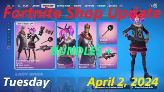 NEW Ouroboros Bundle  More  Fortnite Shop Update  April 2 2024 [upl. by Ilowell]