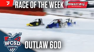 Micro Sprints On Ice At Eagle River  Sweet Mfg Race Of The Week [upl. by Percy]