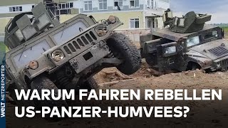 ANGRIFF AUF BELGOROD Haben russische Rebellen tatsächlich gepanzerte USMilitärfahrzeuge genutzt [upl. by Leiba]