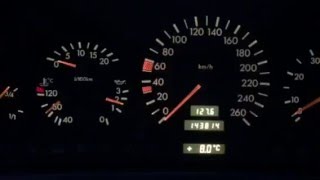 Mercedes SL500 R129 M119 Beschleunigung acceleration 0  100 kmh [upl. by Adnilema769]