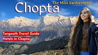 CHOPTA  Tungnath Temple Uttarakhand Travel Guide  TungnathChandrashila Trek  Hotels in Chopta [upl. by Oremor178]