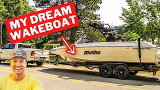 Buying My Dream Wake Boat  Malibu Wakesetter 23 MXZ [upl. by Blodgett486]