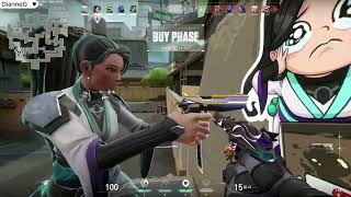 Valorant Competitive e66  Omen Gameplay  NO COMMENTARY  17 kills [upl. by Ididn]