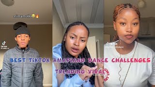 Random TikTok Amapiano Dance Challenges [upl. by Ramar]