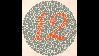 Ishihara Test for Color Blindness 24  Тест Исихара  Ишихара  на дальтонизм [upl. by Weisberg]