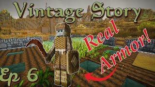 I love my new Bronze Lamellae Armor Plus smithing chests and progress  Vintage Story  Ep 6 [upl. by Brechtel]