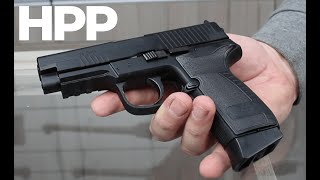 Pistola CO2 UMAREX HPP 45mm FULL METAL BLOW BACK [upl. by Hild430]