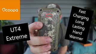 Ocoopa UT4 Extreme Fast Charge Hand Warmer [upl. by Haeckel]