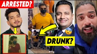 WTF Dr Vivek Bindra Fully Drunk at Airport 😨 Munawar Faruqui Arrested at Mumbai Airport UK07 [upl. by Clovah]