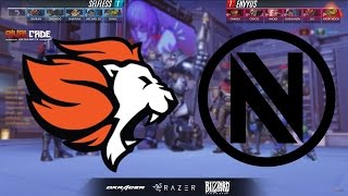 EnVyUs vs Selfless  Overwatch Rumble Playoffs [upl. by Fujio77]