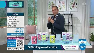 HSN  Crafters Companion 01172023  09 PM [upl. by Erual131]