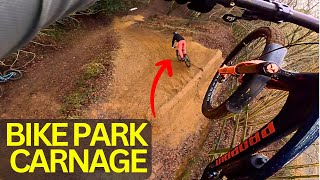 CARNAGE at Woburn Bikepark [upl. by Buonomo424]