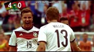 Alle Tore der Deutschen Nationalelf  Wm 2014 Weltmeister [upl. by Ezekiel]