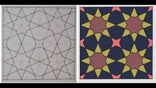 FourfoldEightfold geometry pattern1 [upl. by Ariaek501]