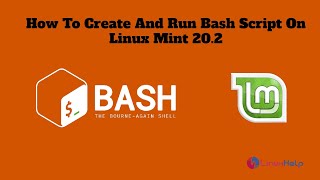 How To Create And Run Bash script on Linux mint 202 [upl. by Orlene]