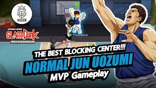 The Best Blocking Center MVP Normal Jun Uozumi Gameplay  SLAM DUNK MOBILE [upl. by Kall]