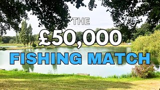 BIG MONEY MATCH FISHING  A Fishing Competition for £50000  Maver Match This 2024 LIVE MATCH [upl. by Nauquf]