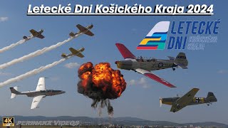 Letecké Dni Košického Kraja 2024 ▲ Košice Airshow 2024 🇸🇰 [upl. by Whang]