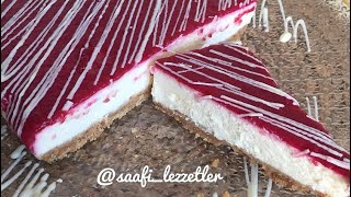 BORCAMDA CHEESECAKE YAPTIM ÇOK ŞAŞIRACAKSINIZ😇🔝🔝 [upl. by Onaireves]