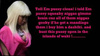 Nicki Minaj Dance Verse Lyrics [upl. by Darce]