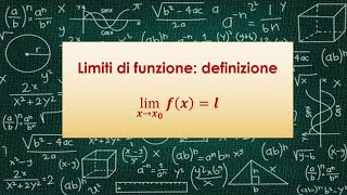 Limiti di funzioni Definizione [upl. by Gilburt]