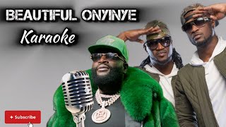 PSquare  Beautiful Onyinye ft Rick Ross  Karaoke Instrumental [upl. by Cottle]