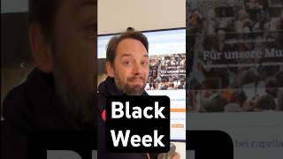 capella Black Week blackweek musicnotation finale notensatz shortvideo shortsvideo [upl. by Leahicm]