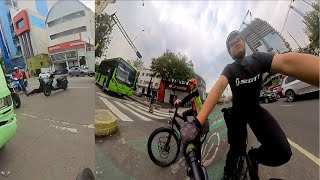 En bicicleta por la CDMX Bicicleta eléctrica 2024 [upl. by Diskson566]