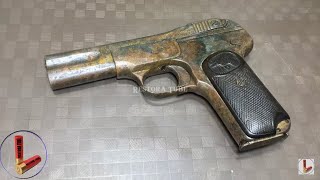 FN Browning M1900 Restoration with fire testgun restoration [upl. by Ellery]