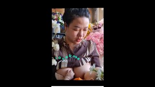 Breastfeeding vlogs new 2024 Breastfeeding menyusuibayi part 18 [upl. by Avilla]