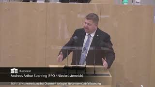 Andreas Arthur Spanring  Ökostromgesetz  16122020 [upl. by Nahttam]