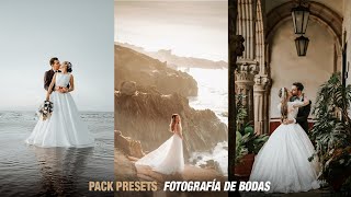 EFECTOS PARA FOTOS DE BODAS  COMO EDITAR FOTOS DE BODAS EN LIGHTROOM Y PHOTOSHOP  PRESETS DE BODAS [upl. by Emma]