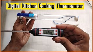 Digital Kitchen Thermometer Unboxing amp Testing [upl. by Eenaffit]