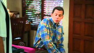 Two And A Half Men Alan moving out get rid of the queer again [upl. by Nawtna725]