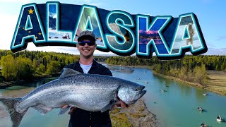 DIY Alaska King Salmon Fishing a Drift Boat ONLY river [upl. by Klemperer]