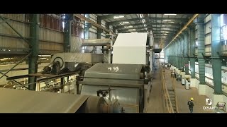 How Recycled Paper Is Made  Diyan Papers LLPGrey amp White Back Duplex Boards Manufacturer INDIA [upl. by Crystie]